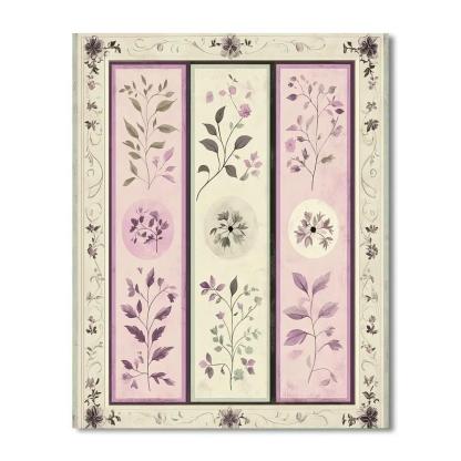 Alphonse Mucha Inspired Garden Of Time paint by number