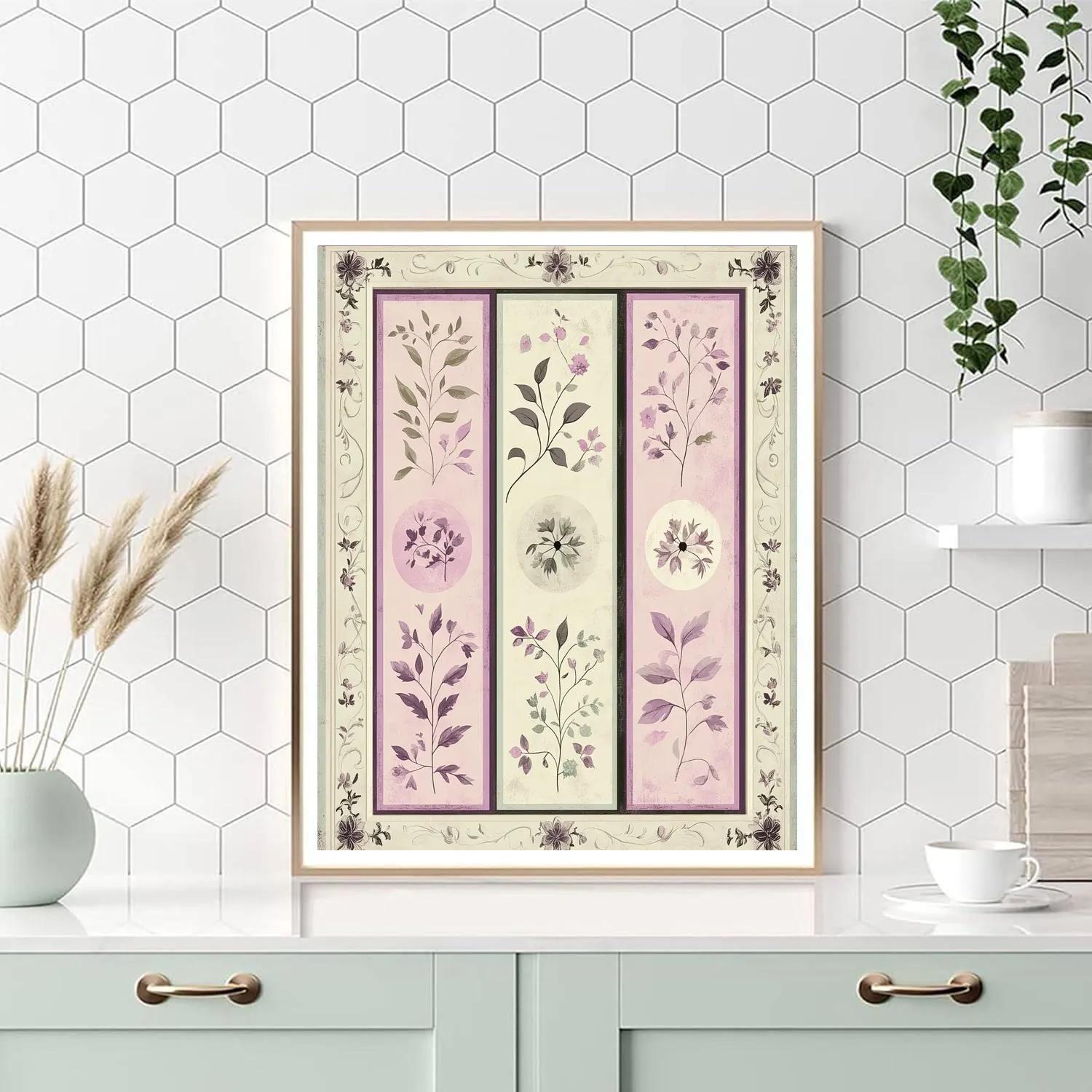 Alphonse Mucha Inspired Garden Of Time paint by number
