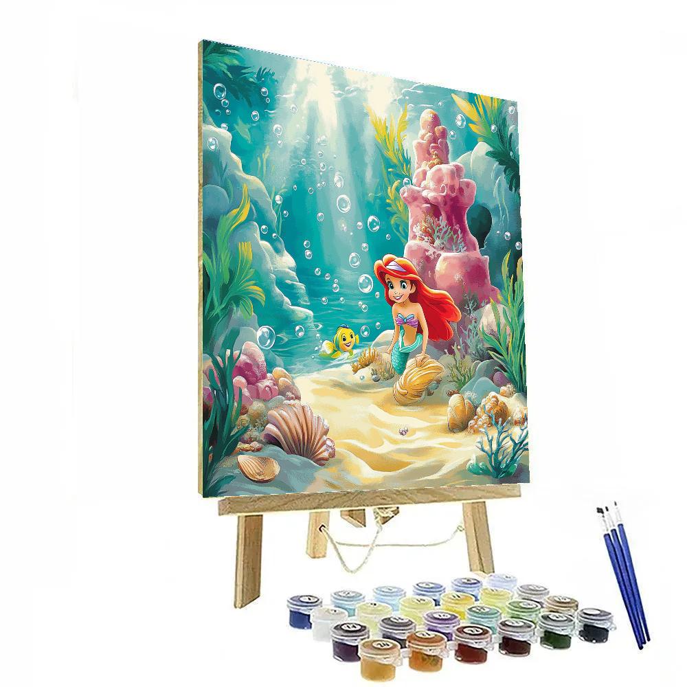 Ariel Coral Hideaway paint by color