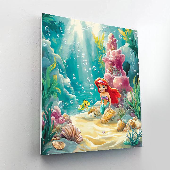 Ariel Coral Hideaway paint by color