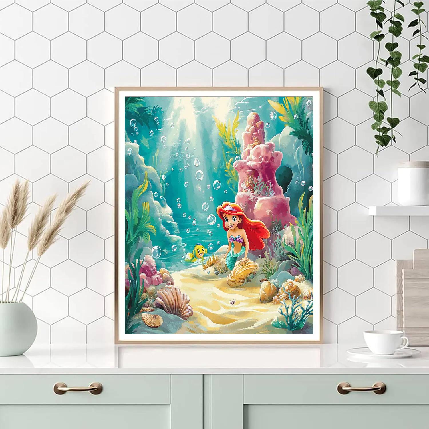 Ariel Coral Hideaway paint by color