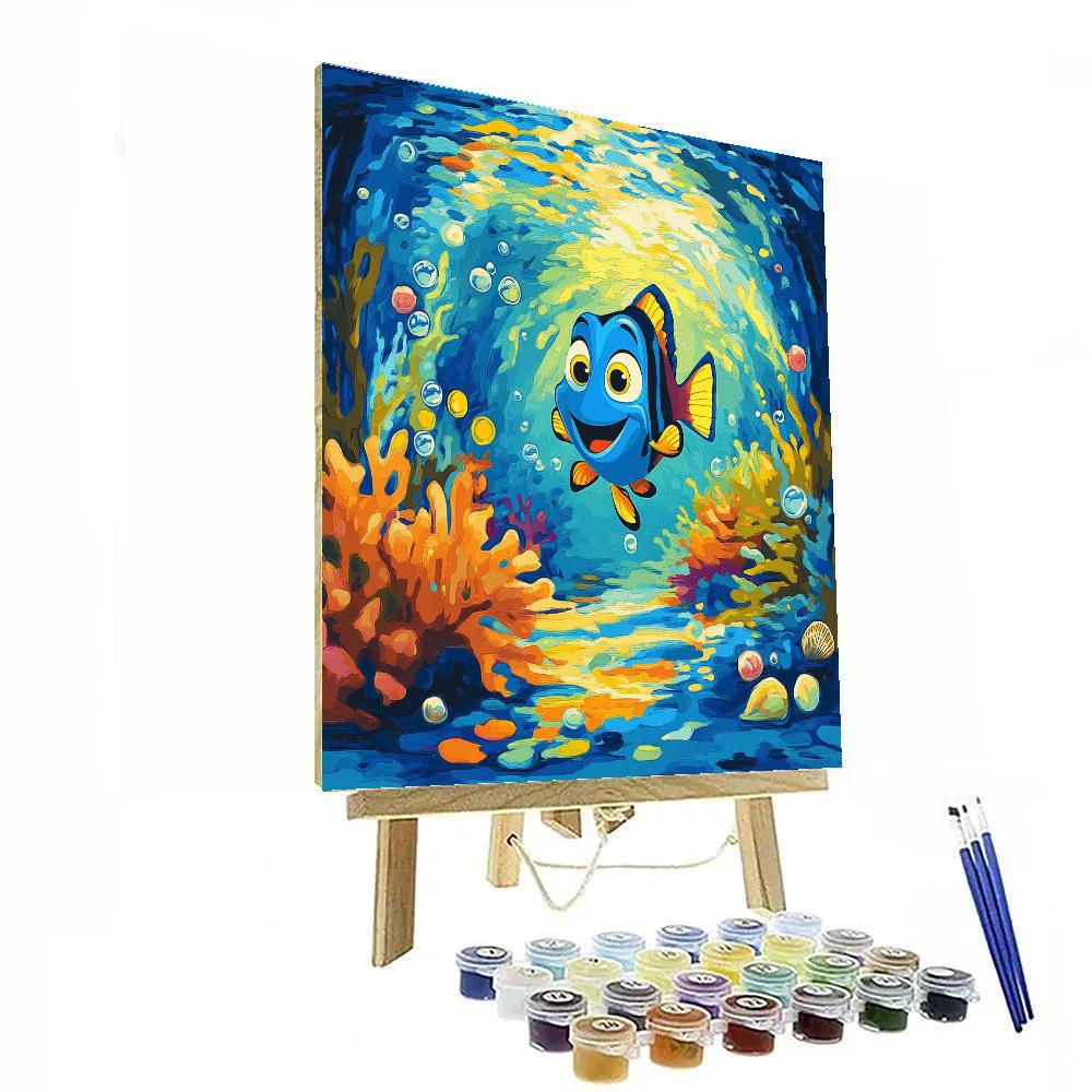 Dory Reef Race paint by color