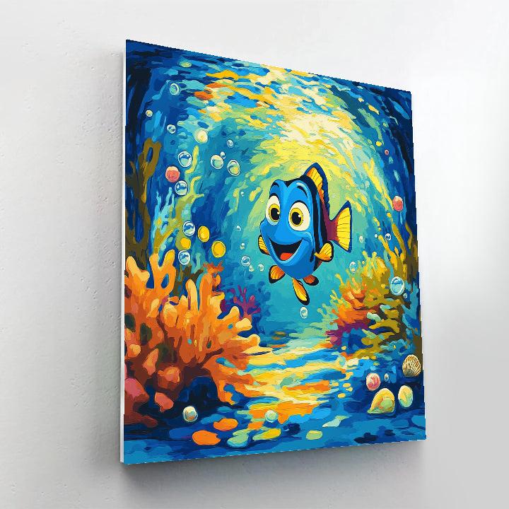 Dory Reef Race paint by color