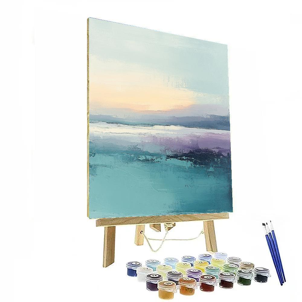 Mark Rothko Inspired Arctic Twilight Numbered painting kits