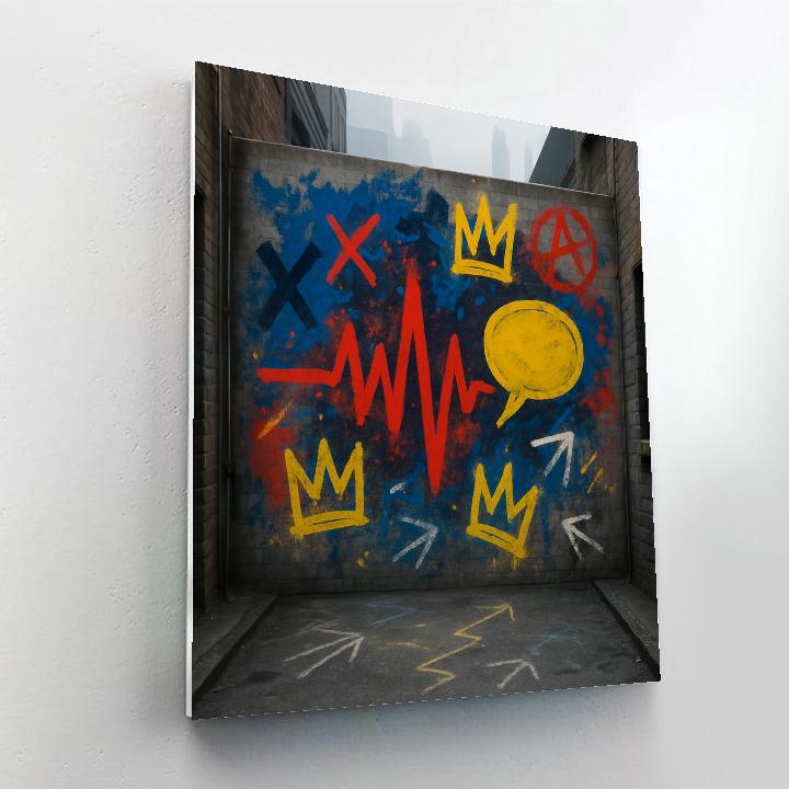 Basquiat City Rhythm Paint by numbers kits