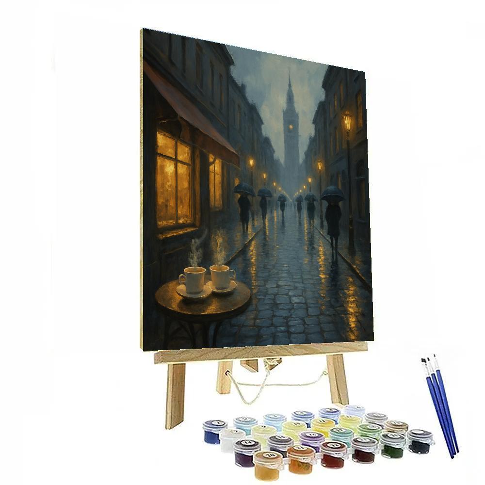 Paris Rainlight Boulevard Numbered painting kits
