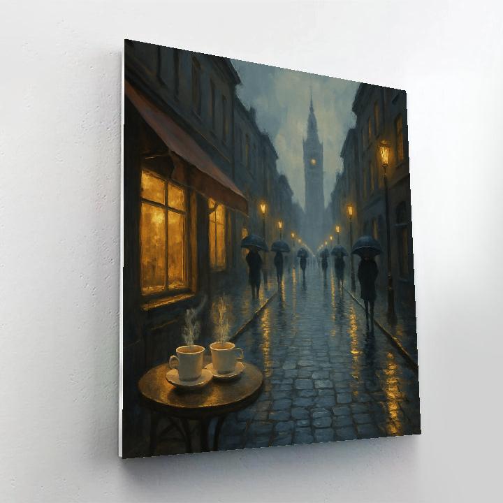 Paris Rainlight Boulevard Numbered painting kits