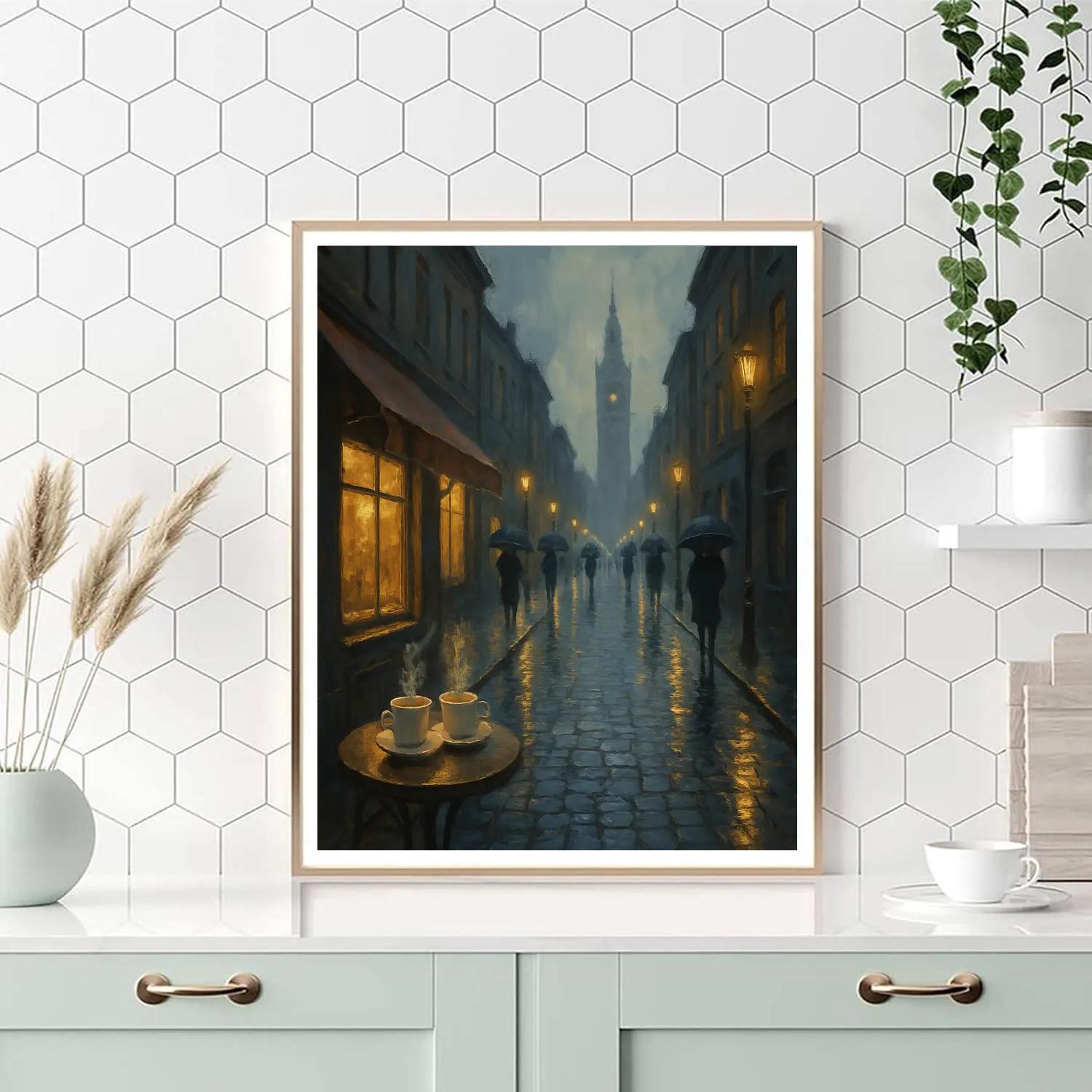 Paris Rainlight Boulevard Numbered painting kits