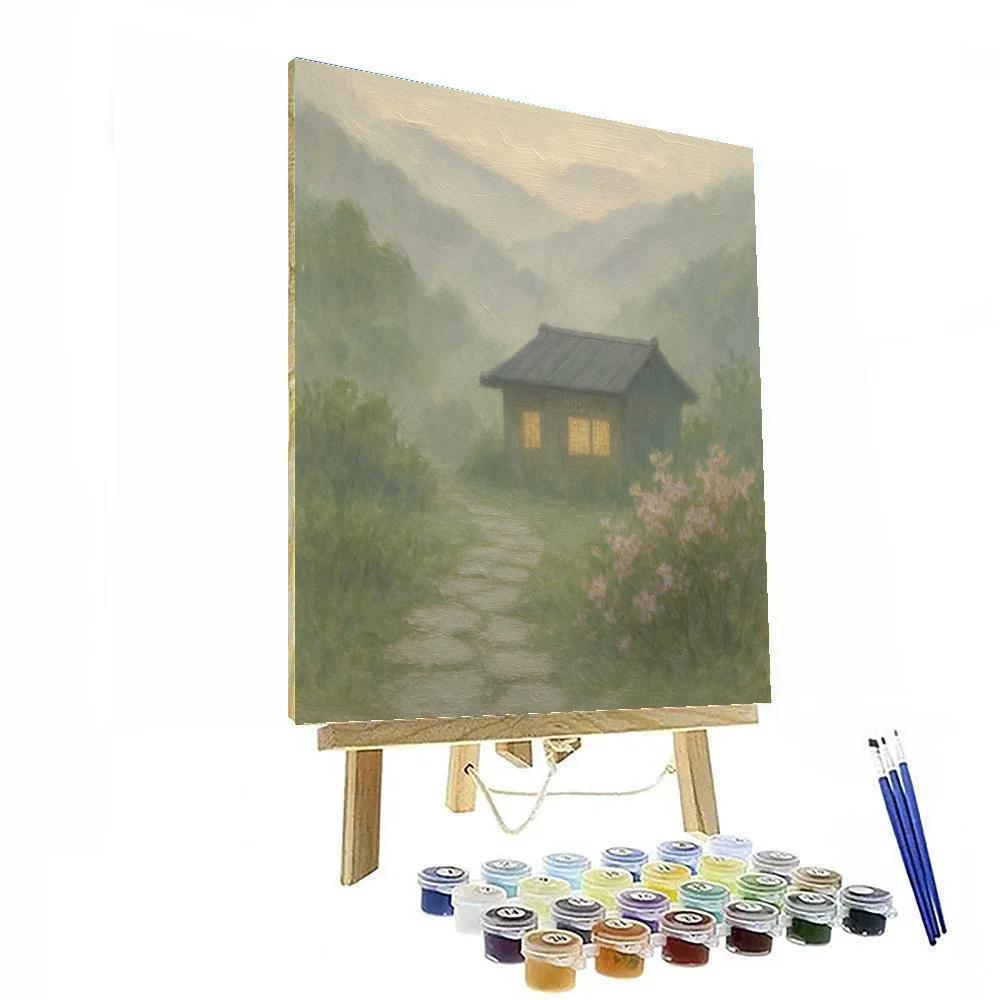 Hidden Valley Tea House Number painting