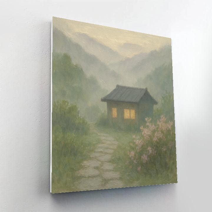 Hidden Valley Tea House Number painting