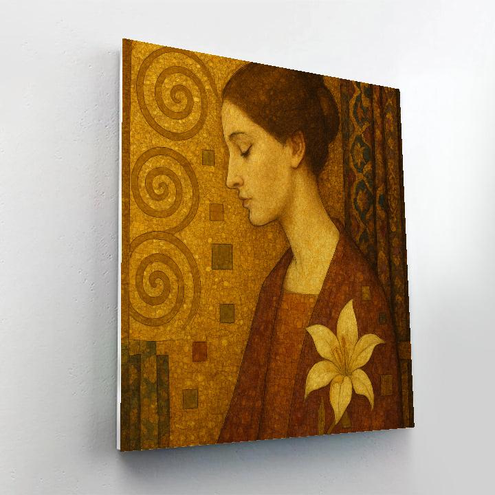 Gustav Golden Whispers paint by number