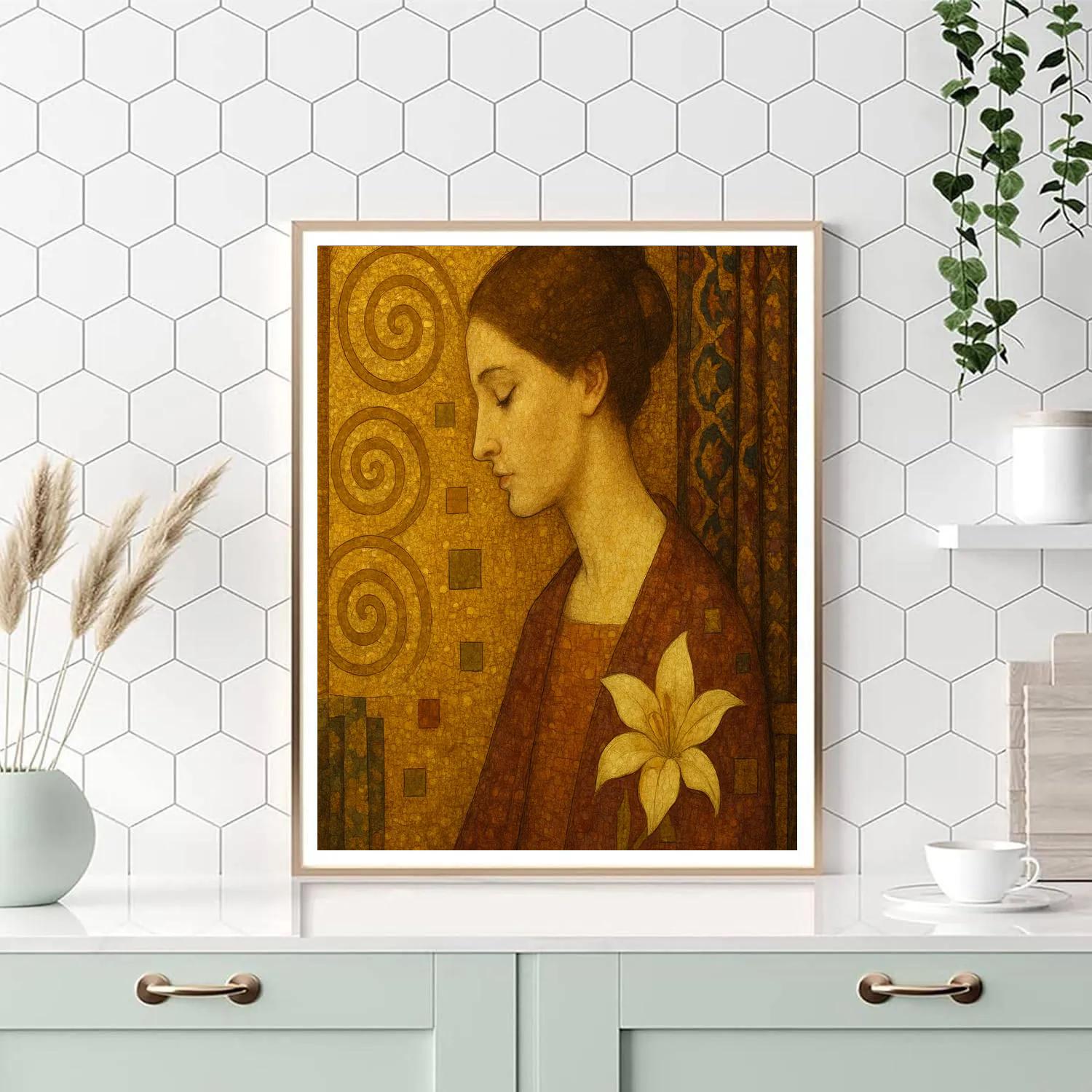 Gustav Golden Whispers paint by number