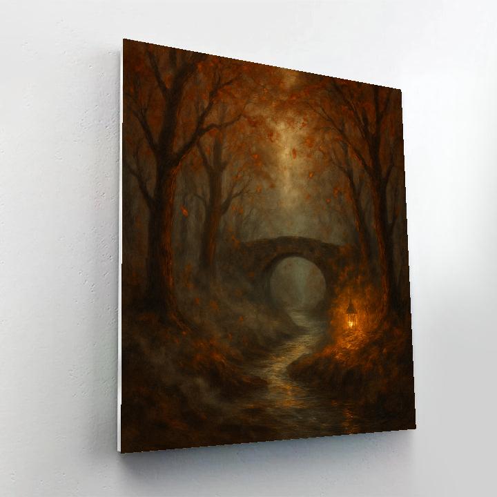 Autumn Whispers In The Hollow paint by numbers
