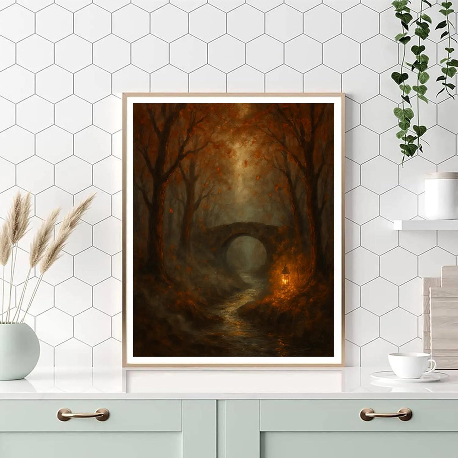 Autumn Whispers In The Hollow paint by numbers