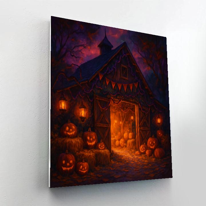 Mystical Harvest Festival DIY paint by numbers