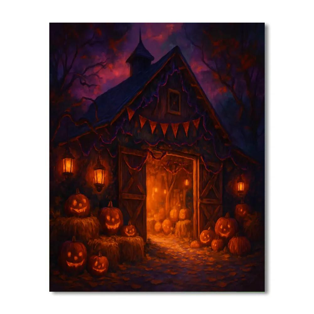 Mystical Harvest Festival DIY paint by numbers