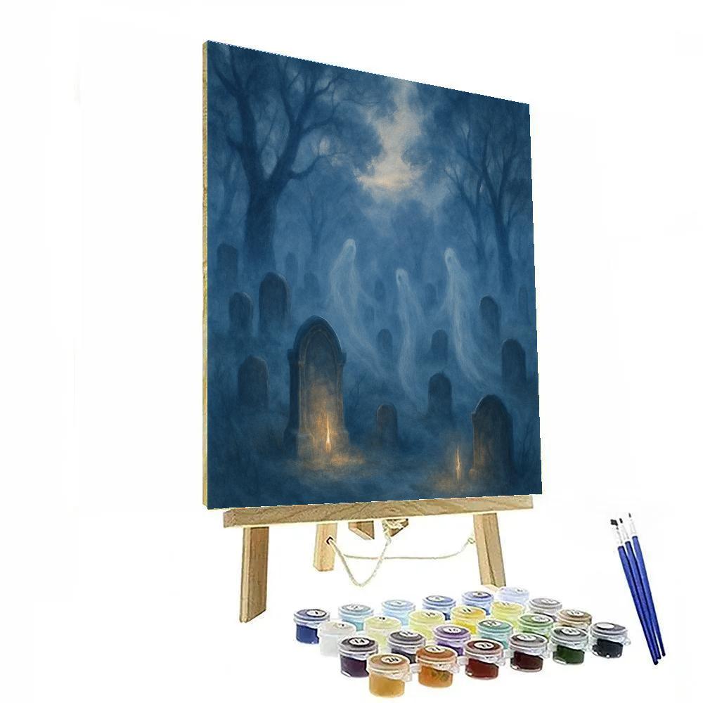 Wandering Spirits At Dusk Painting by numbers kit