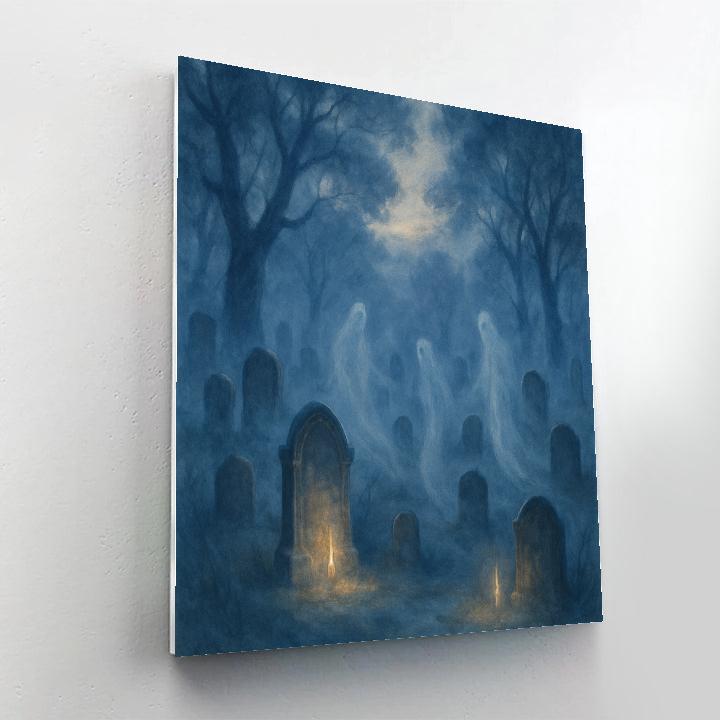 Wandering Spirits At Dusk Painting by numbers kit