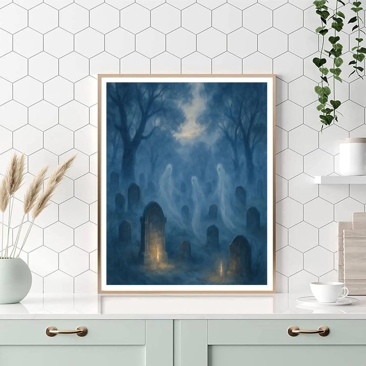 Wandering Spirits At Dusk Painting by numbers kit