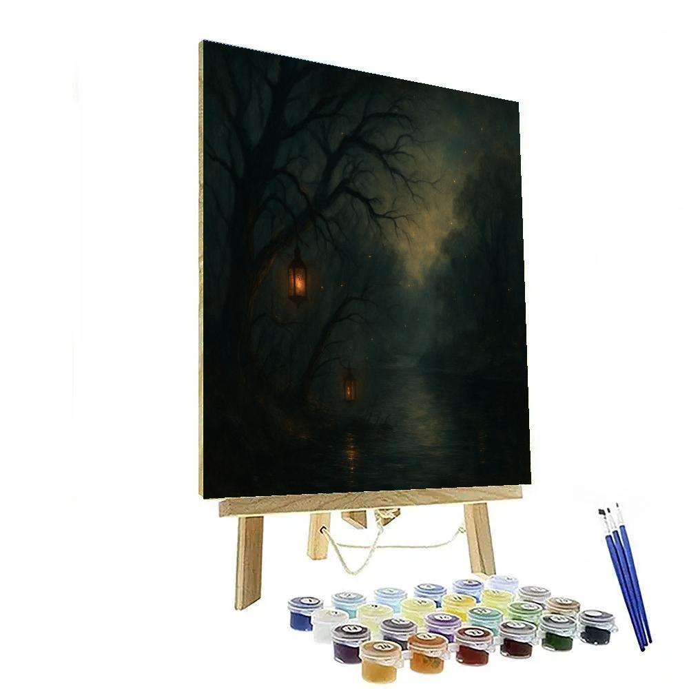 Hallow’s Evening Lament Paint by numbers art
