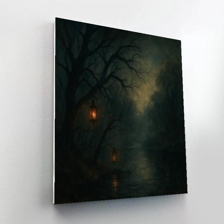 Hallow’s Evening Lament Paint by numbers art