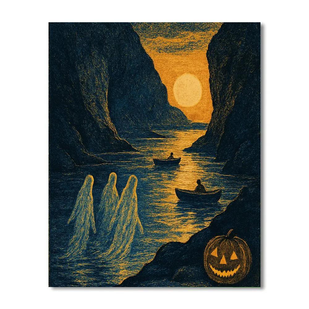 Secret Coves Of Harvest Time Paint by numbers art