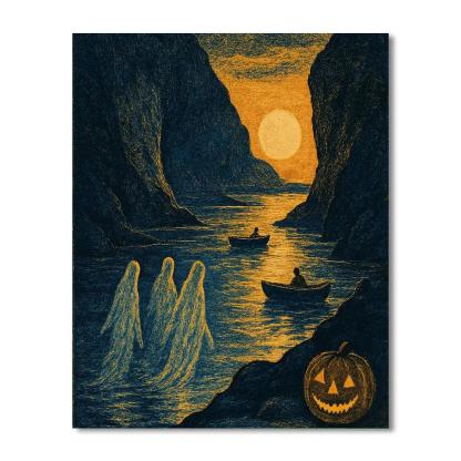 Secret Coves Of Harvest Time Paint by numbers art