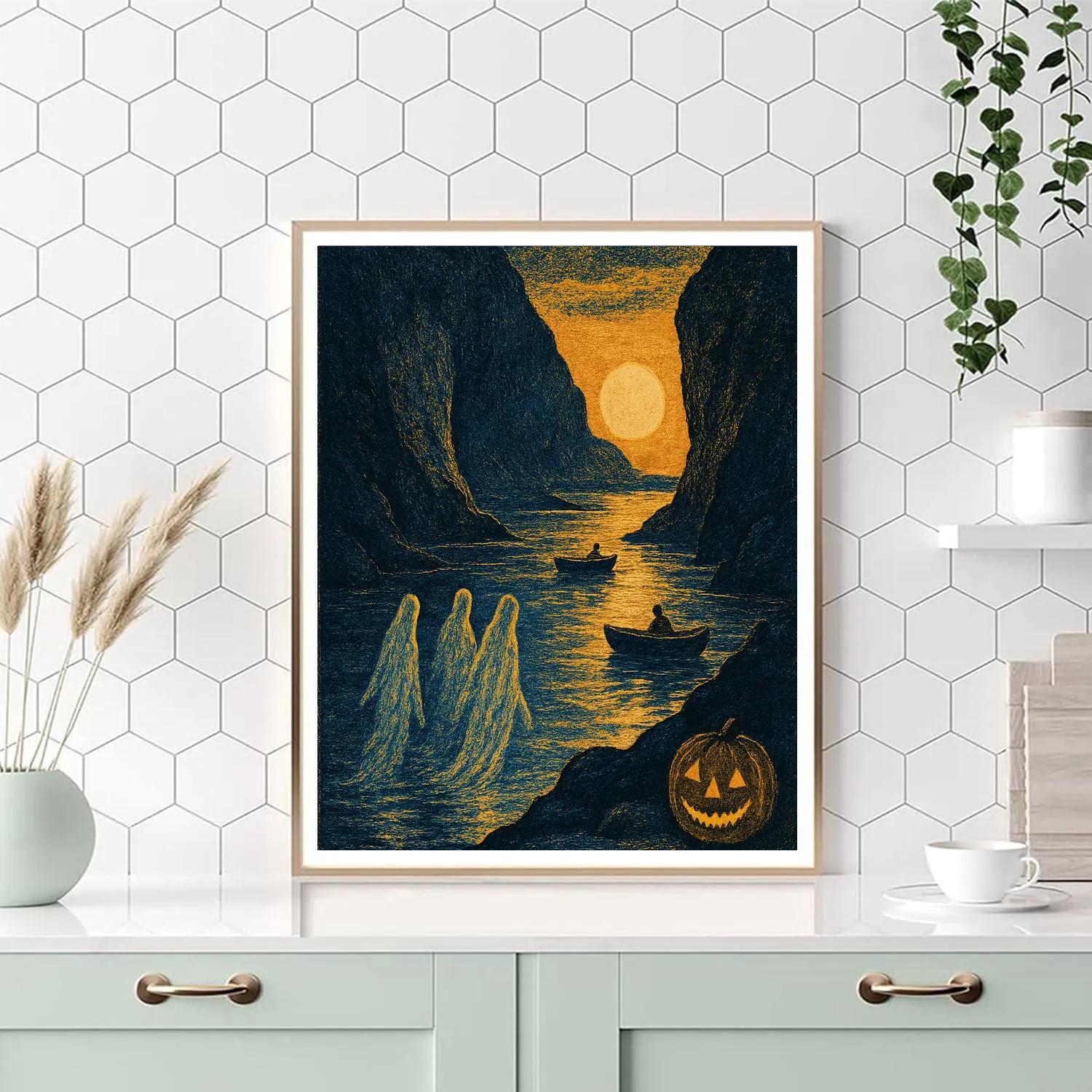 Secret Coves Of Harvest Time Paint by numbers art