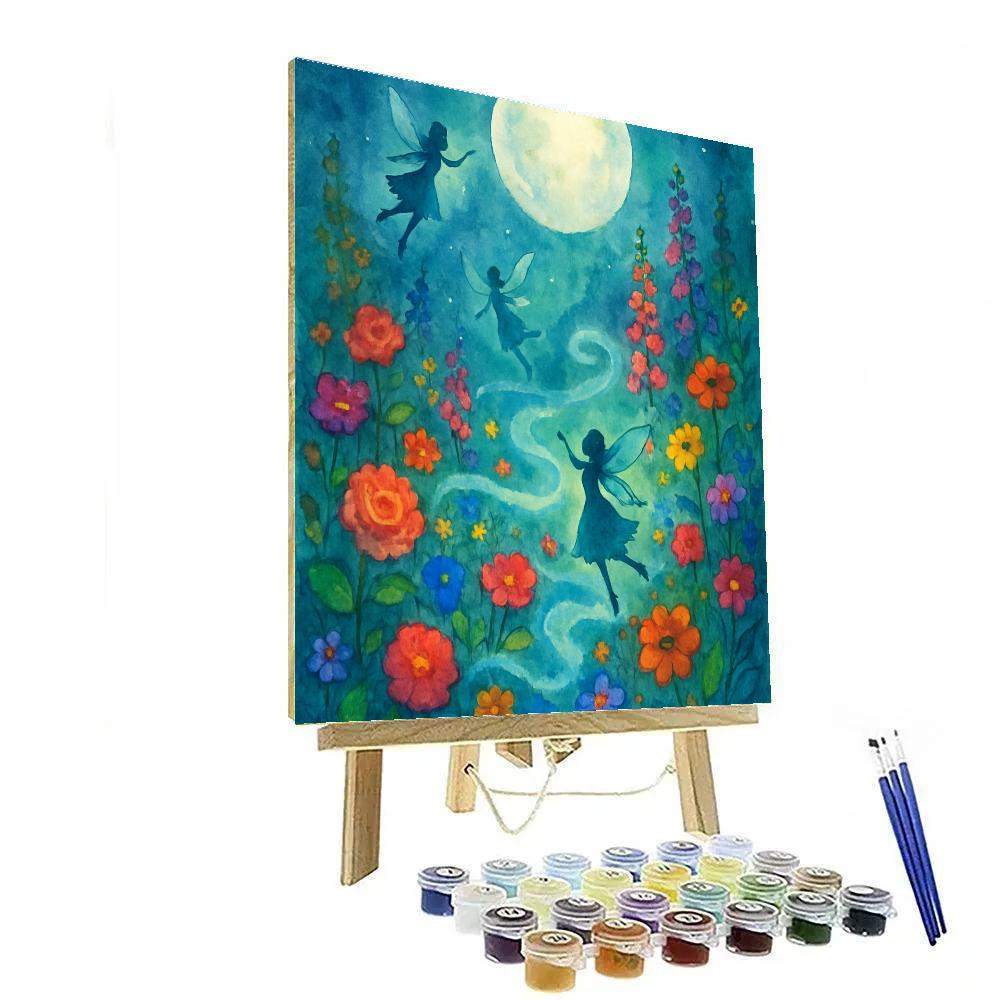 Serenade Of Midnight Fogs Painting by numbers kit