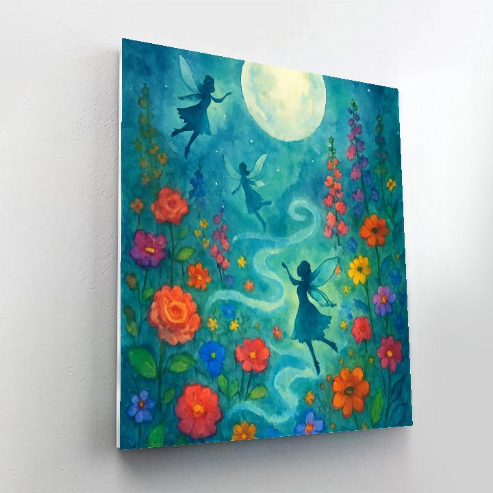 Serenade Of Midnight Fogs Painting by numbers kit