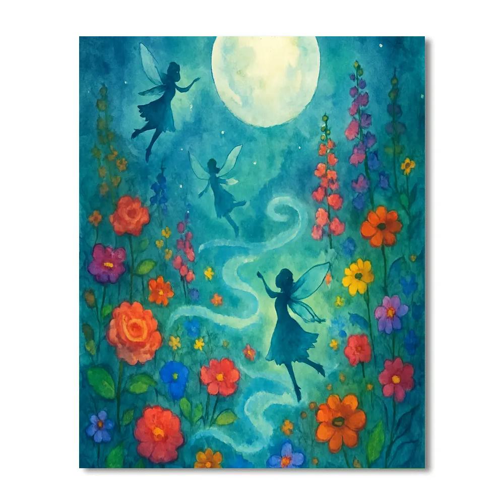 Serenade Of Midnight Fogs Painting by numbers kit