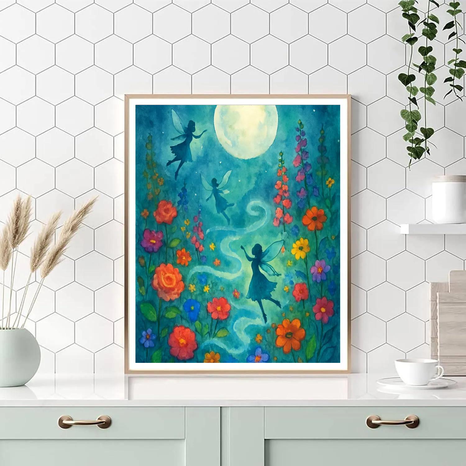 Serenade Of Midnight Fogs Painting by numbers kit