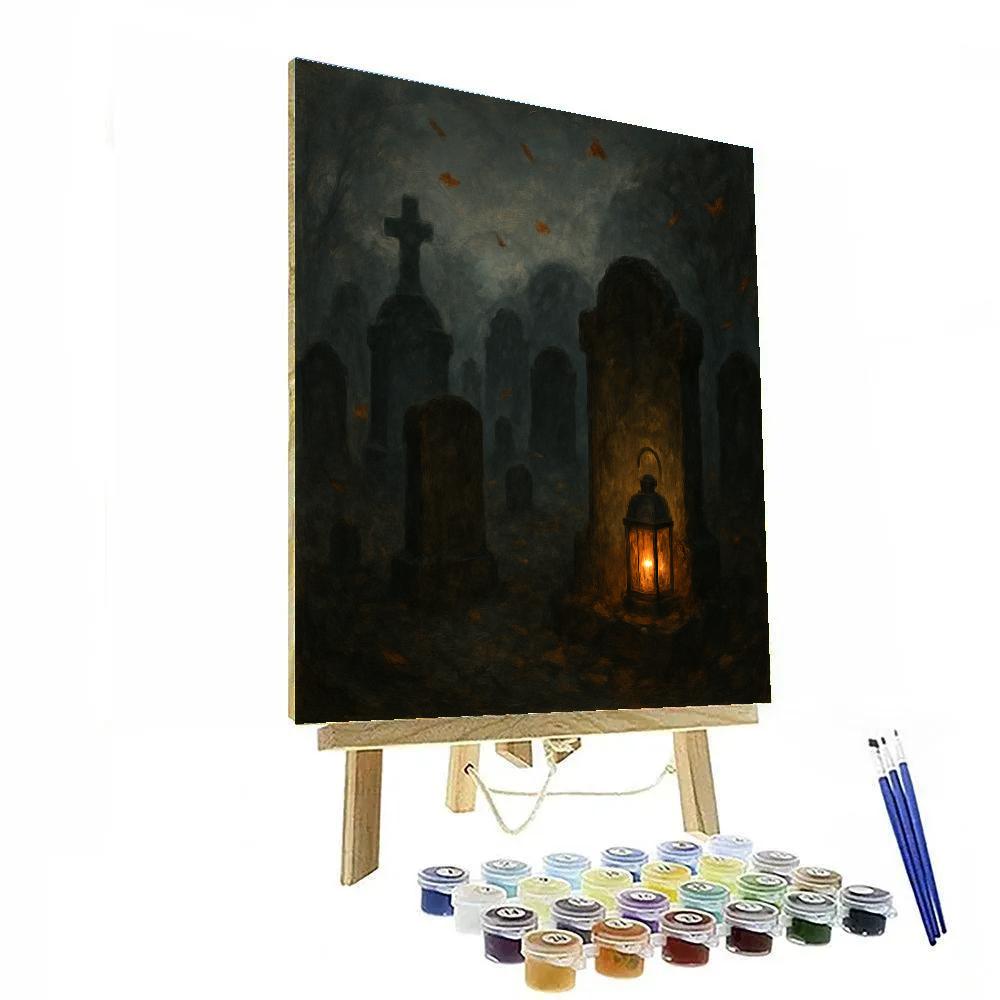 Whispering Wind In The Graveyard painting number kit