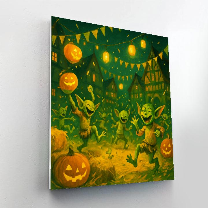 Moonlit Goblin’s Festival paint by number