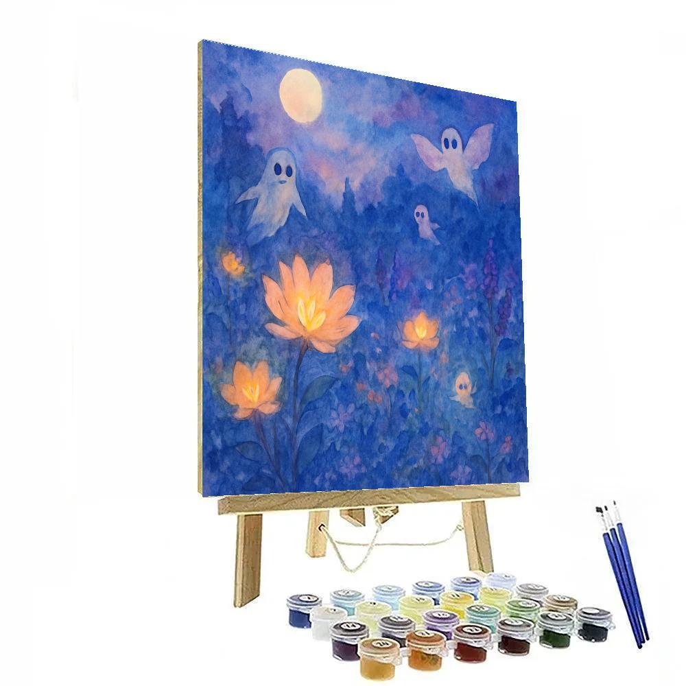 Phantom Gardens Of Dusk paint by color