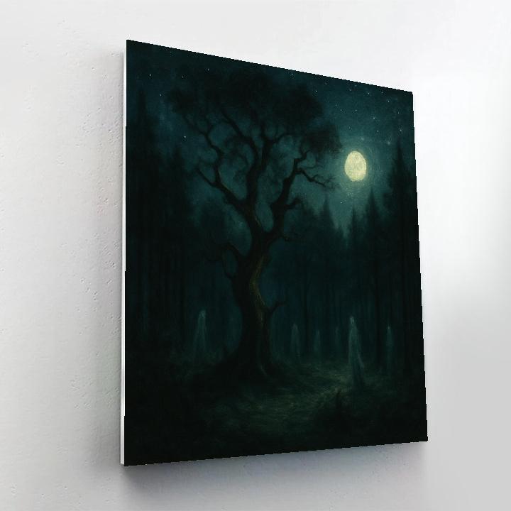 The Watcher In The Forest DIY paint by numbers