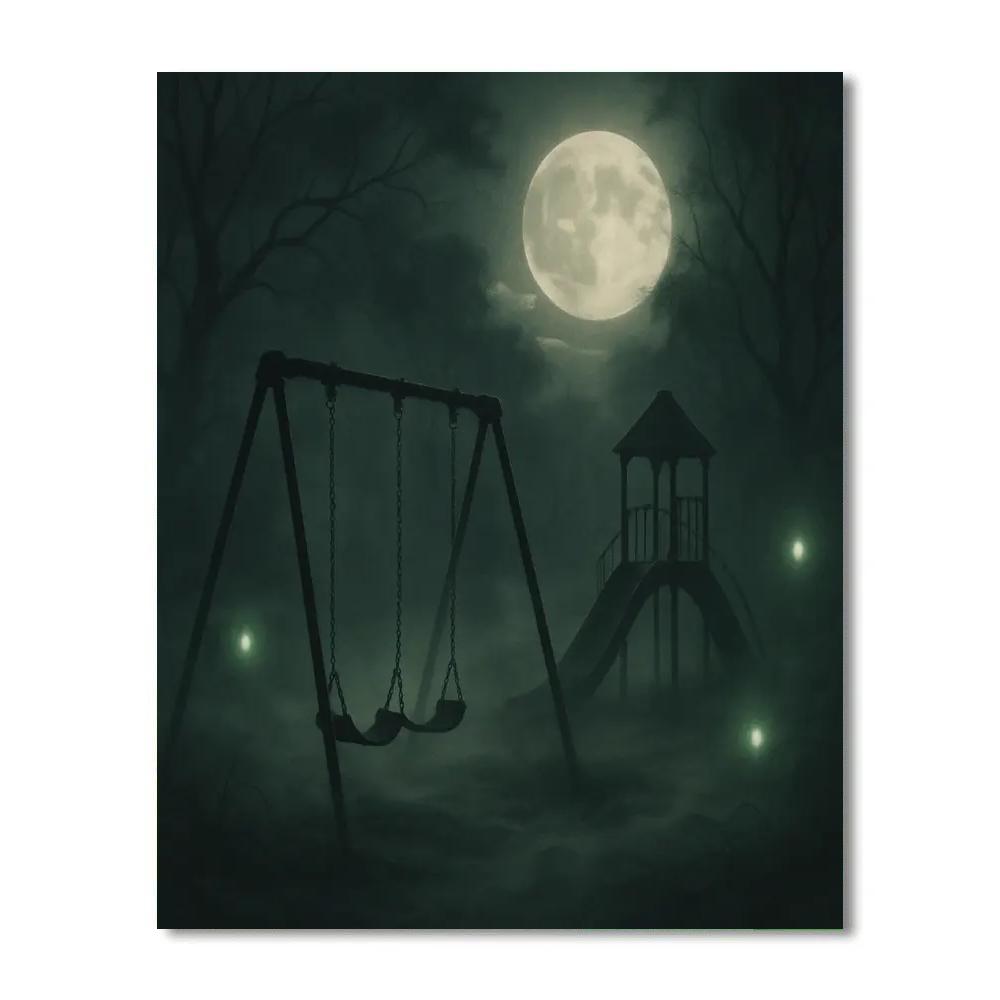 Phantom Playground Of Shadows paint by number