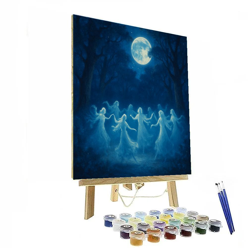 Waltz Of The Spirits At Sundown paint by number