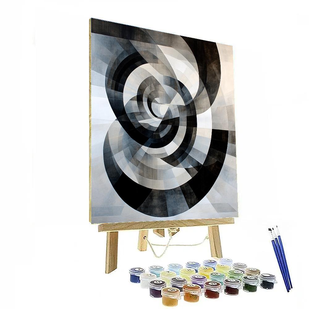 M.C. Escher Inspired Geometry Of Time Paint by numbers art