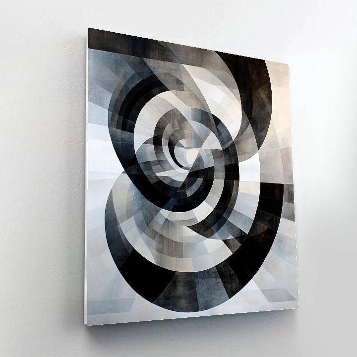 M.C. Escher Inspired Geometry Of Time Paint by numbers art