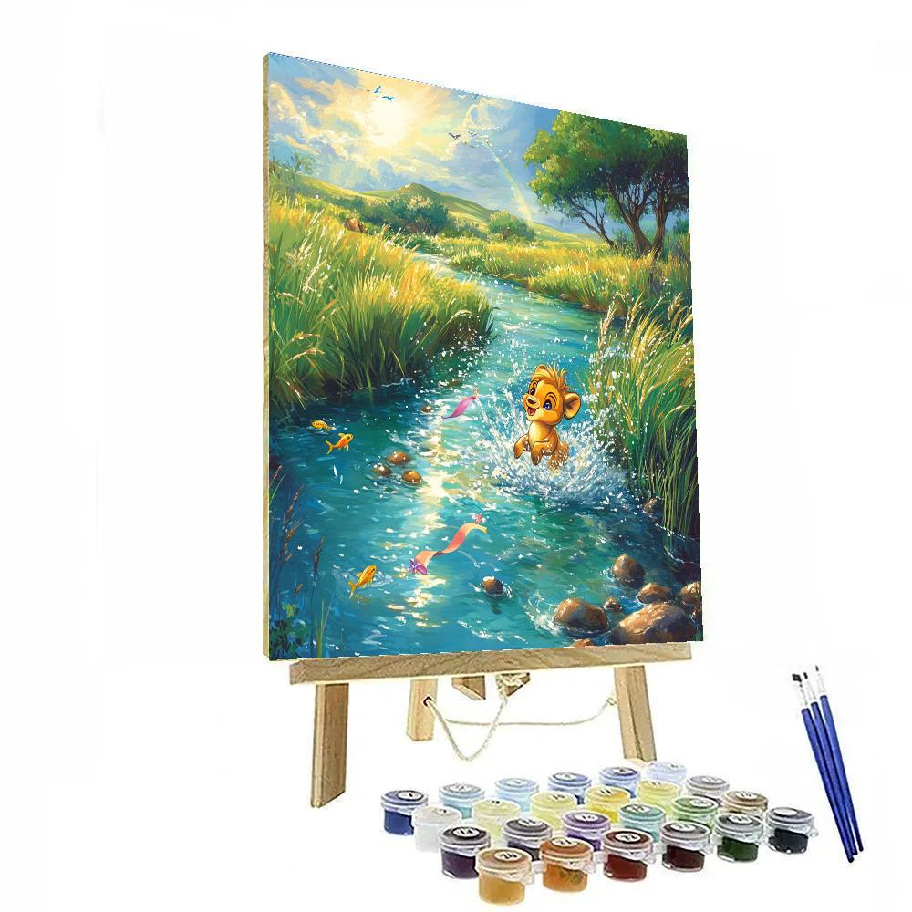 Nala River Adventure paint by color