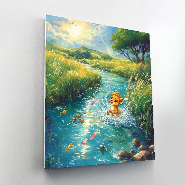 Nala River Adventure paint by color