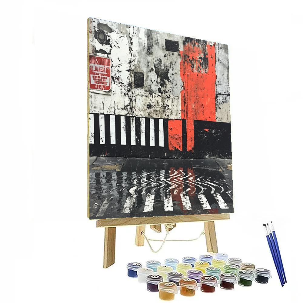 Banksy Inspired Social Justice Echo DIY paint by numbers