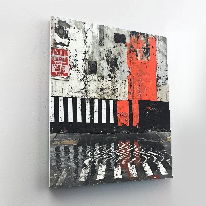 Banksy Inspired Social Justice Echo DIY paint by numbers