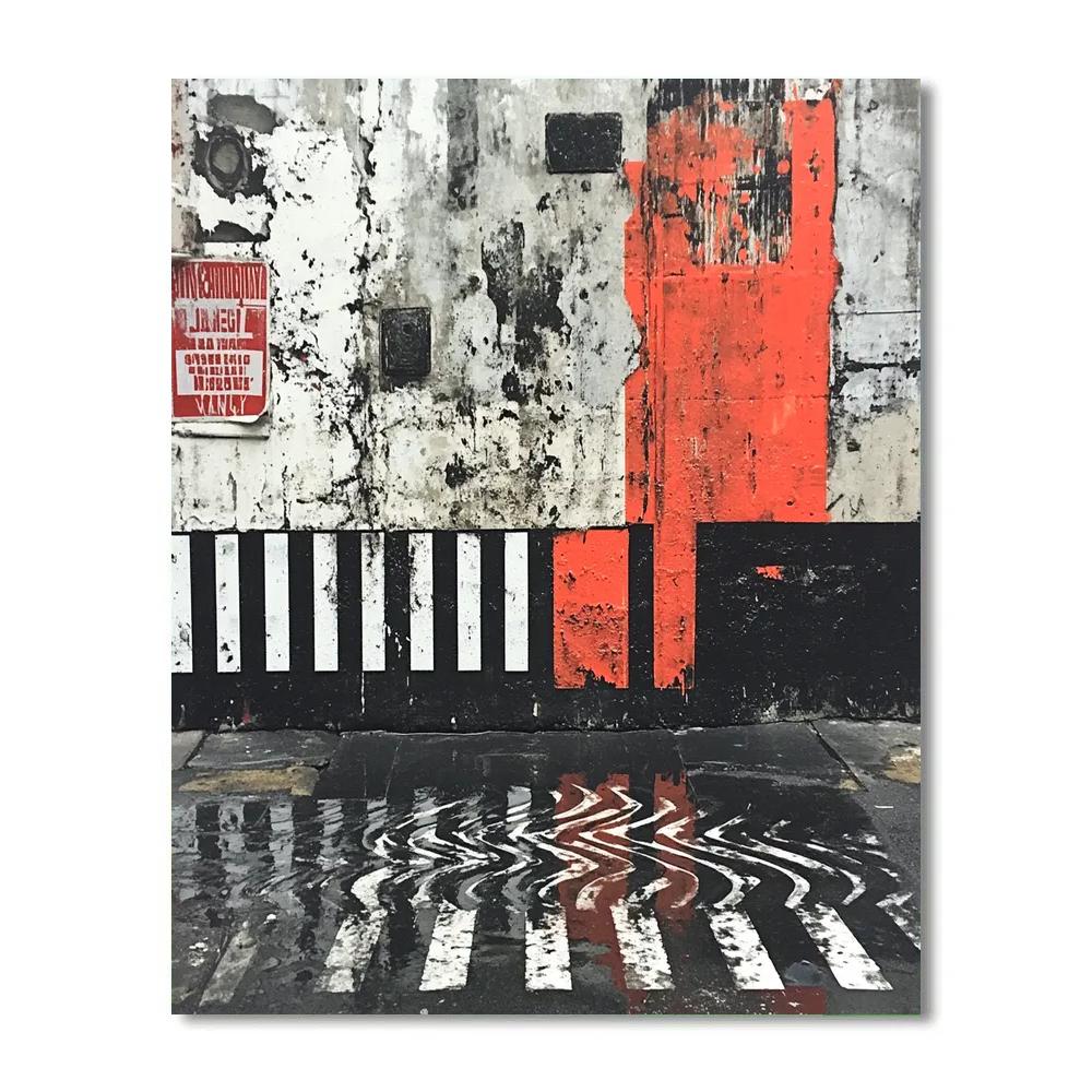 Banksy Inspired Social Justice Echo DIY paint by numbers