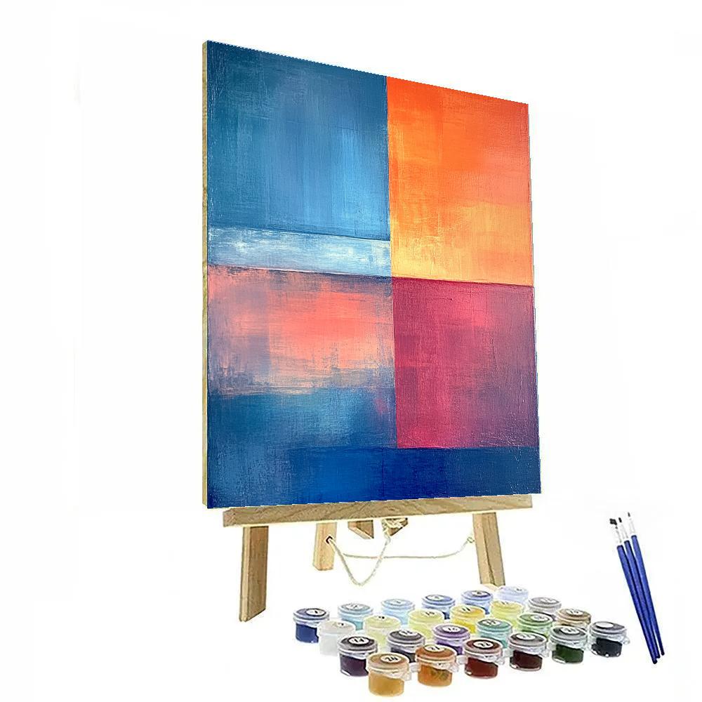 Mark Rothko Inspired Echoes Of Emotion Paint by numbers art