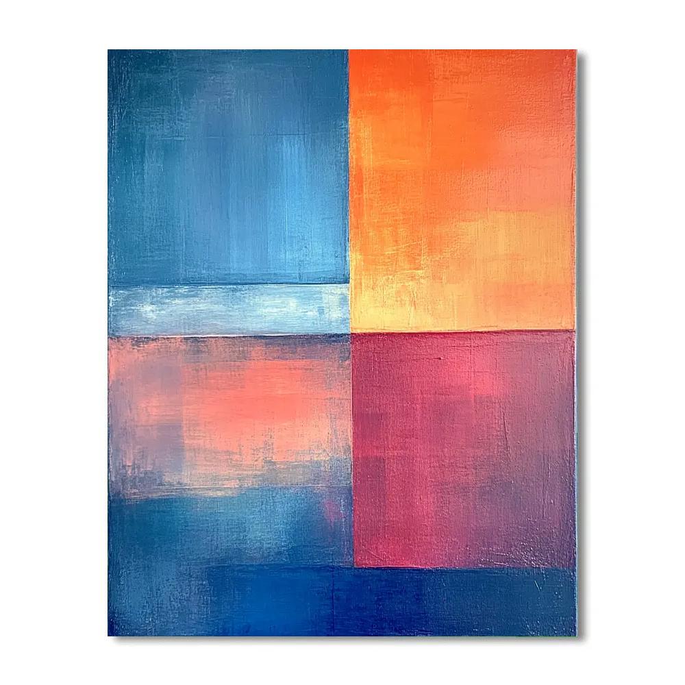 Mark Rothko Inspired Echoes Of Emotion Paint by numbers art