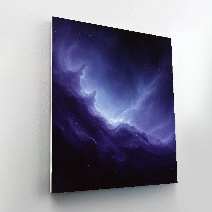 Caravaggio Inspired Celestial Nebula Study Numbered painting kits