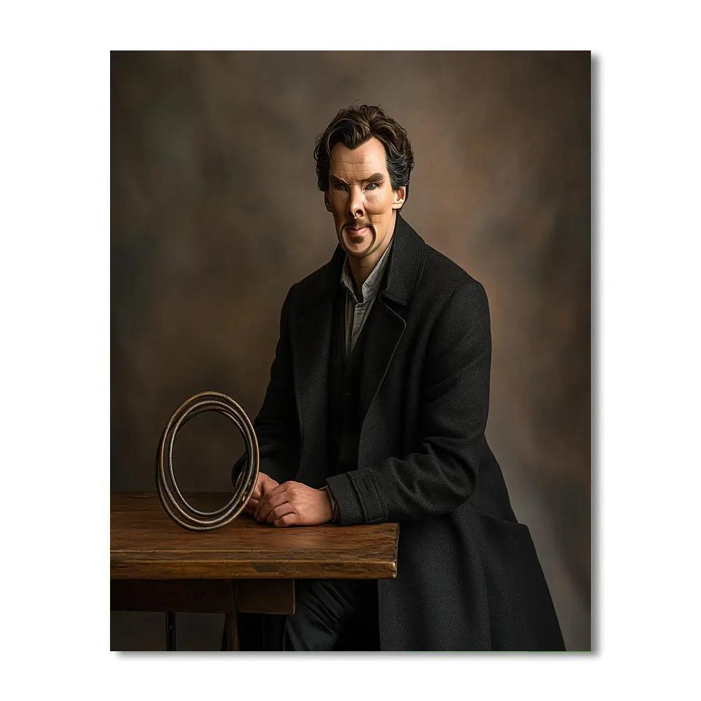 Benedict Cumberbatch: Navigating The Sorcerers Mindscapes Paint by numbers art