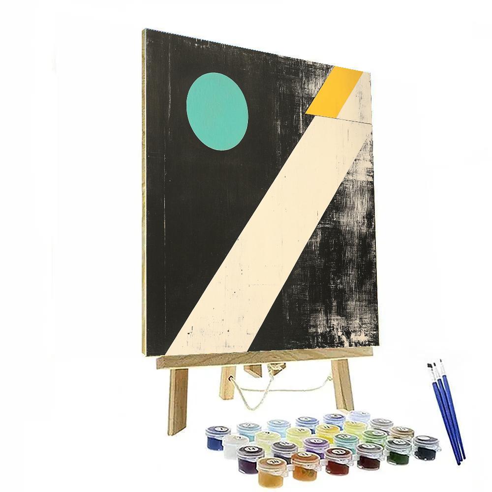 Kazimir Malevich Inspired Void And Pulse Painting by numbers kit